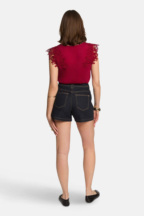 T-shirt met korte mouwen - rood