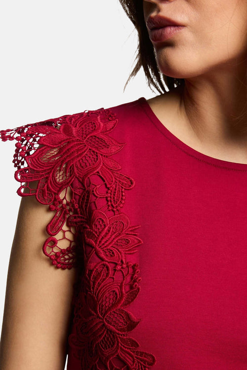 T-shirt met korte mouwen - rood