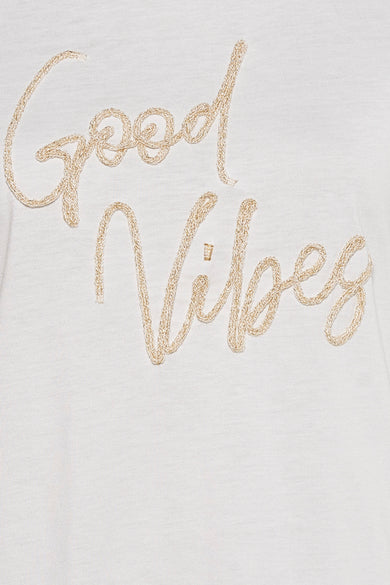 T-shirt met korte mouwen - wit