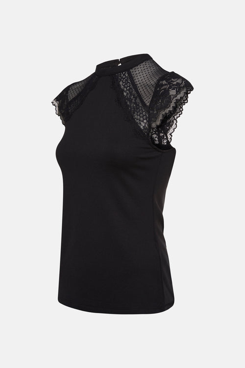 T-shirt met korte mouwen - zwart