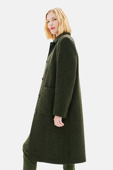 Lange jas groen - CAROLL - CAROLL - 5