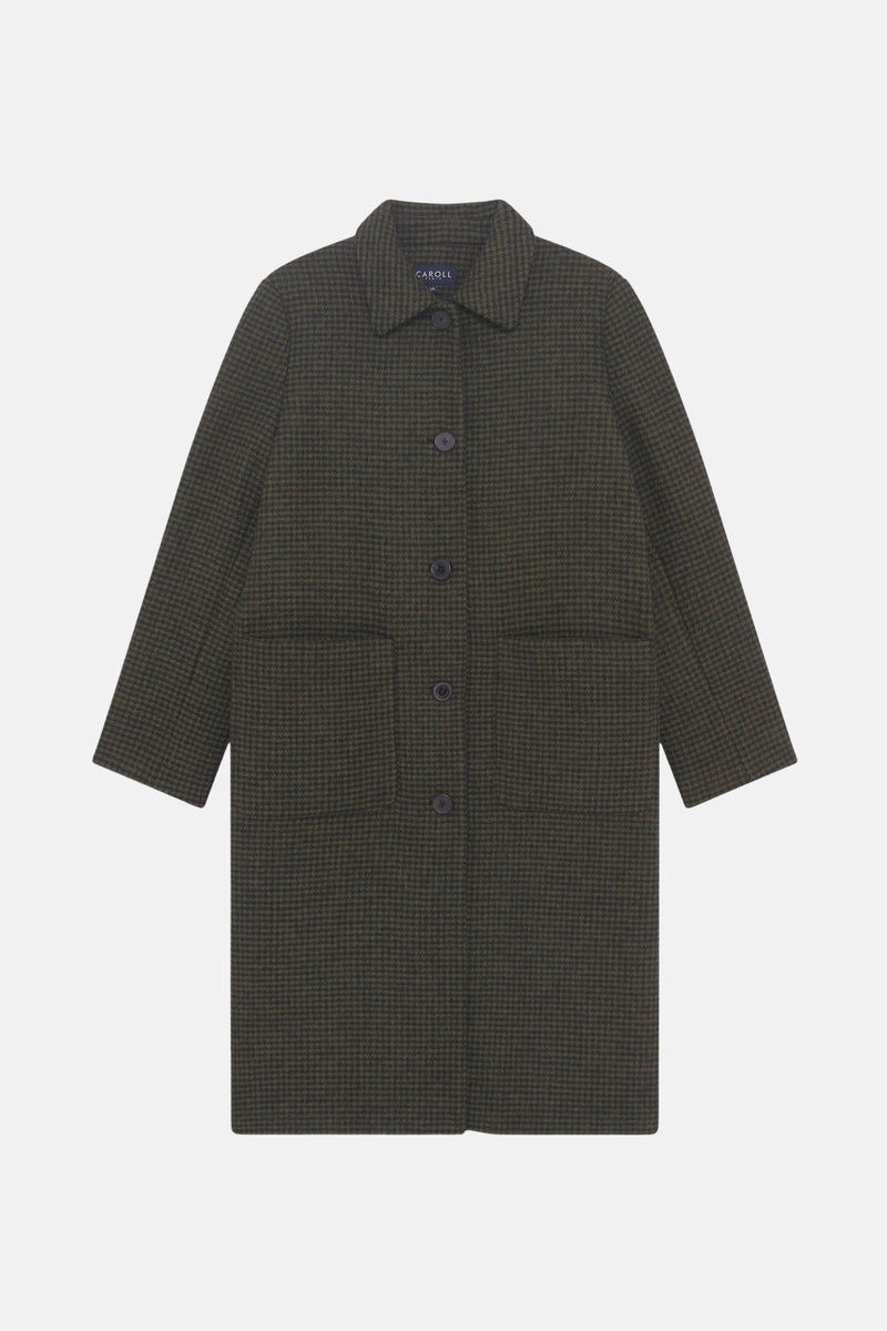 Lange jas groen - CAROLL - CAROLL - 5