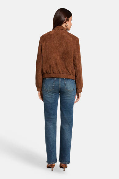 Dames tops jas casual brun - Morgan de Toi
