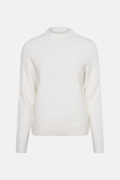 Pull met rolkraag - ecru