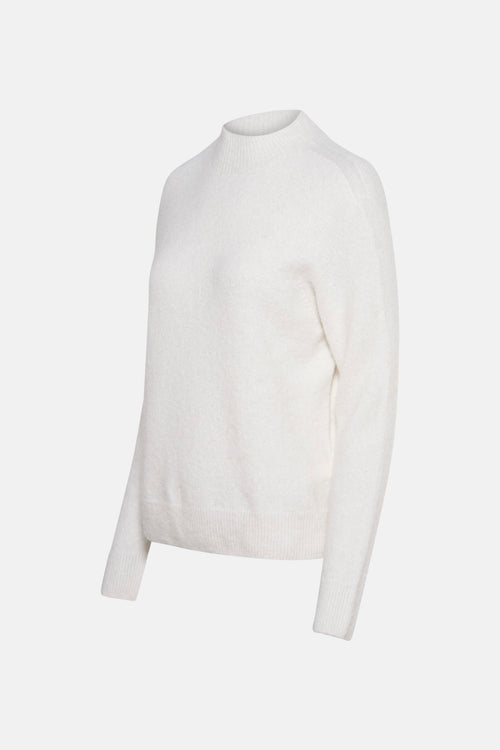 Pull met rolkraag - ecru