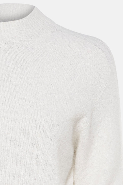Pull met rolkraag - ecru