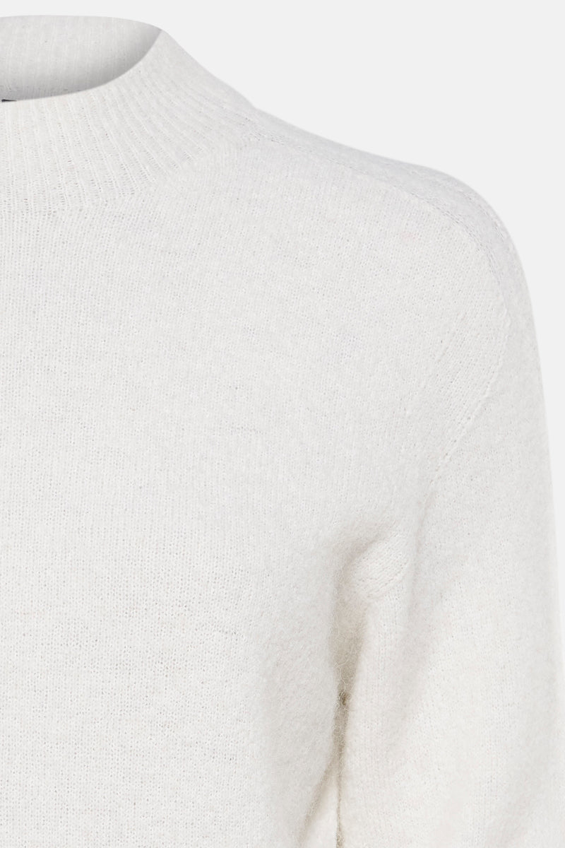 Pull met rolkraag - ecru