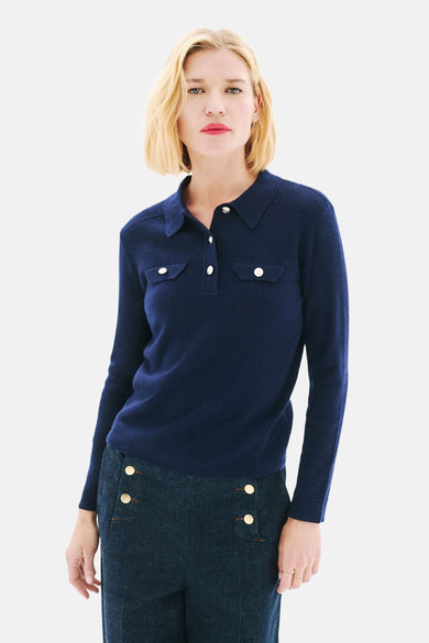 Pull bleu - CAROLL