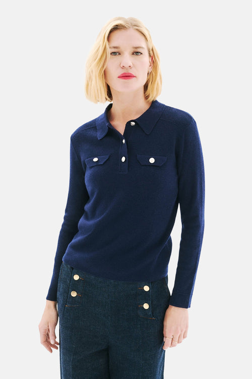 Pull bleu - CAROLL