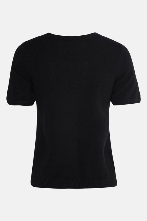 Pull à col rond - noir
