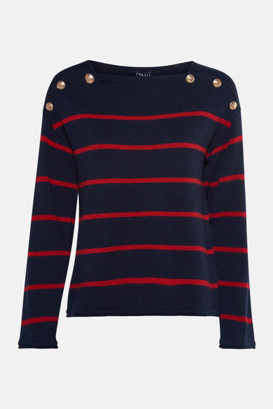 Pull - blauw - CAROLL - 4