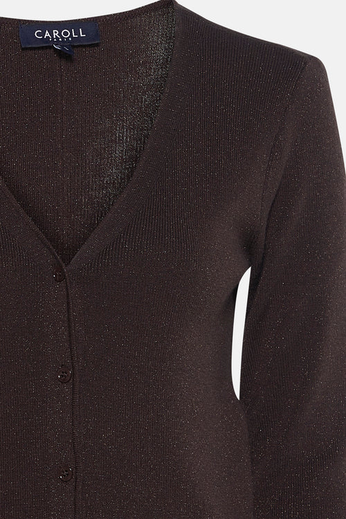 Cardigan - bruin