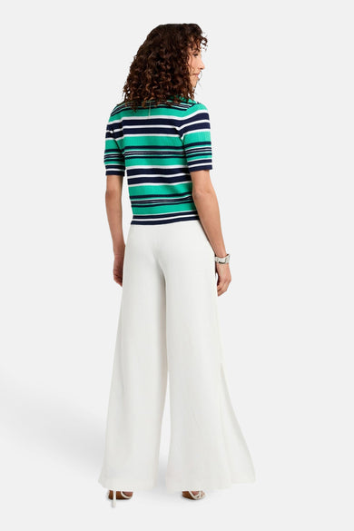 Pull met ronde hals - multicolor