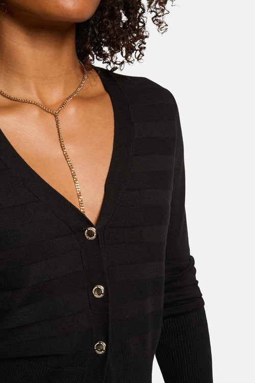 Cardigan Noir - Morgan de Toi