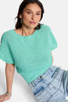 Pull met ronde hals - groen