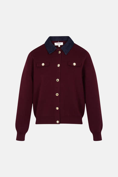 Cardigan rouge - Morgan de Toi