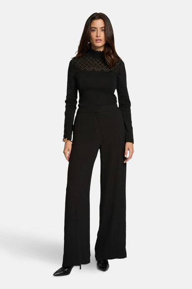 Trui met rolkraag zwart - Morgan de Toi