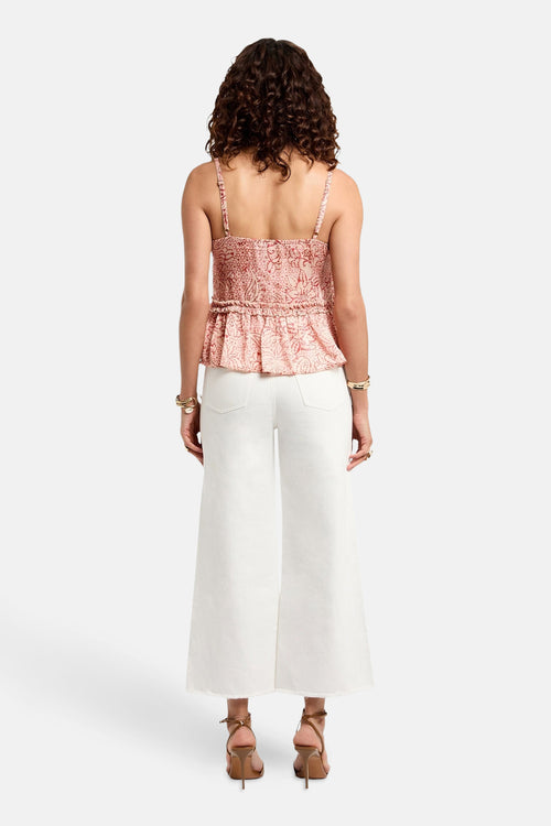 Jean large OFF WHITE DENIM - Morgan de Toi