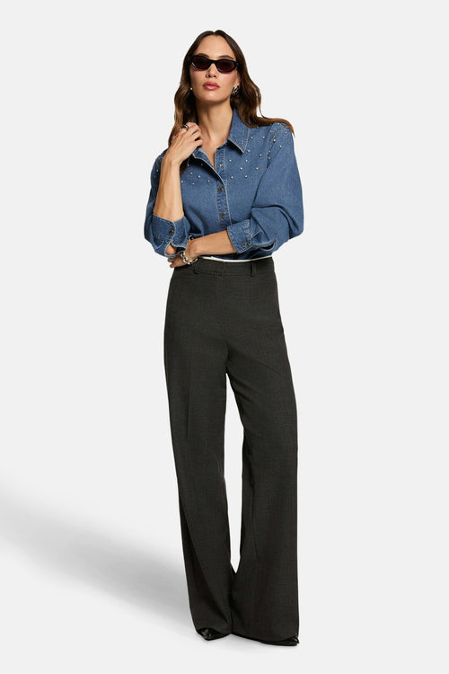 Pantalon de costume - gris