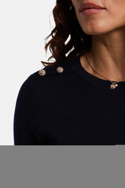 Robe à manches courtes - bleu