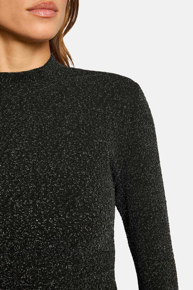 T-shirt met lange mouwen - zwart