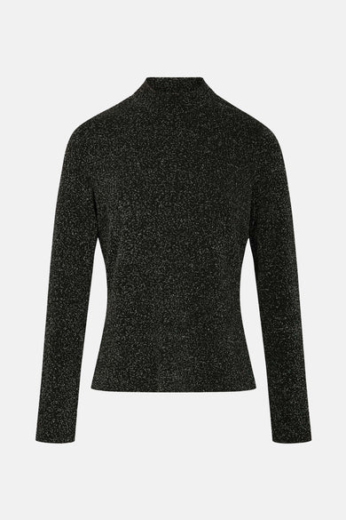 T-shirt met lange mouwen - zwart