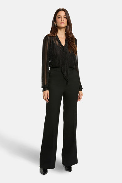 Blouse met lange mouwen - zwart