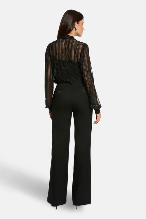 Blouse met lange mouwen - zwart