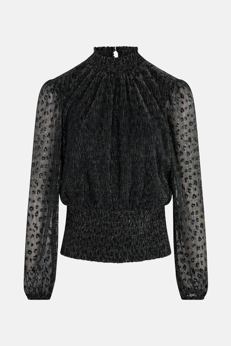 T-shirt met lange mouwen - zwart