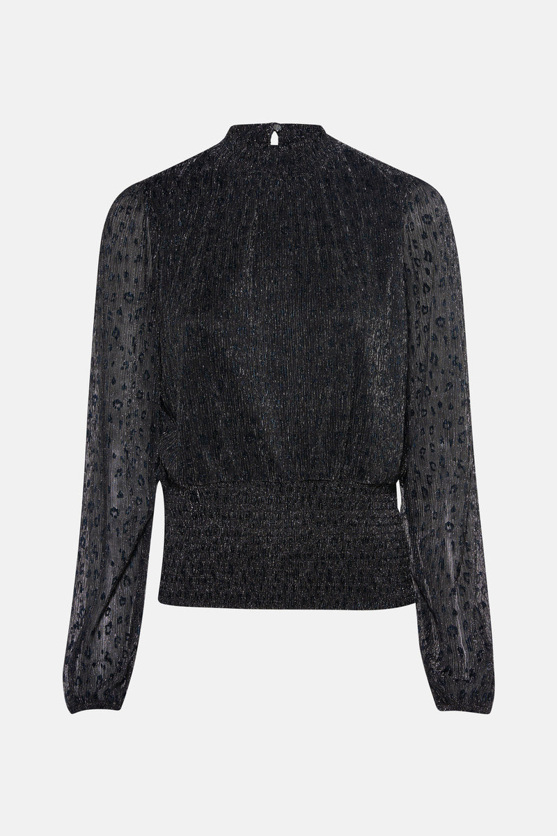 T-shirt met lange mouwen - zwart