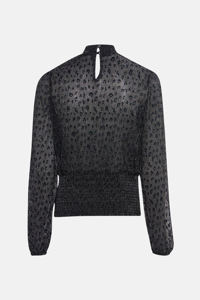 T-shirt met lange mouwen - zwart