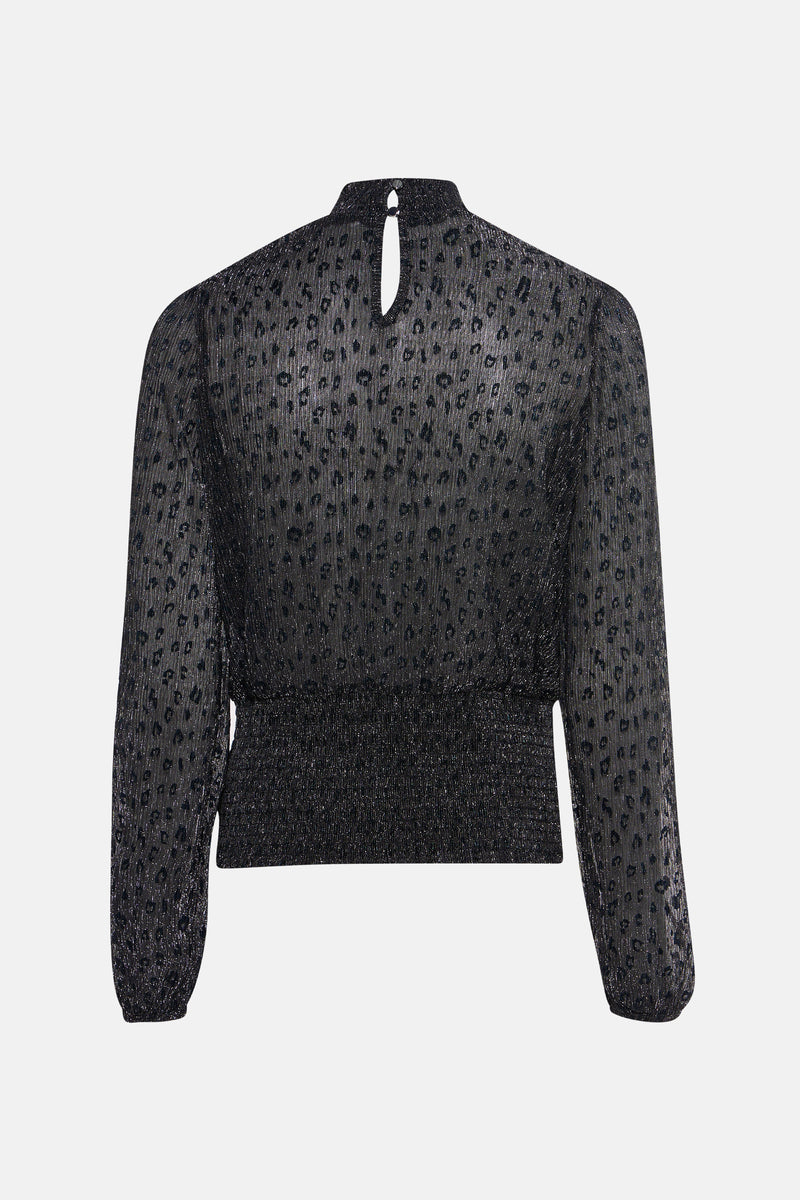 T-shirt met lange mouwen - zwart