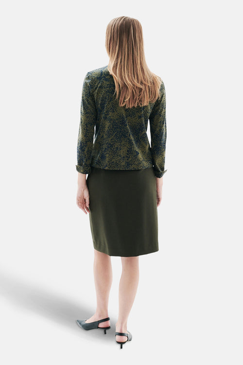 T-shirt met lange mouwen - Kaki