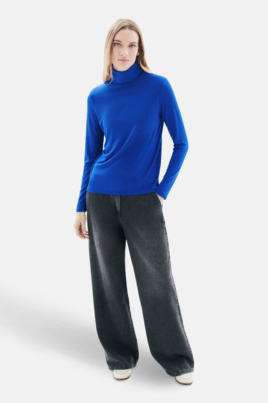 Top (lange mouwen) blauw - CAROLL