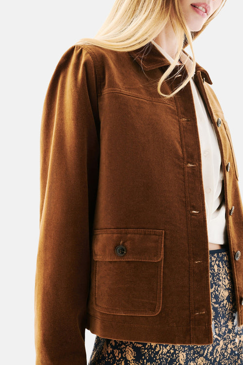 Veste - cognac
