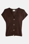 Gilet - bruin