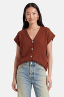 Gilet - brique