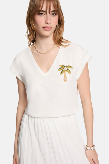 T-shirt - blanc