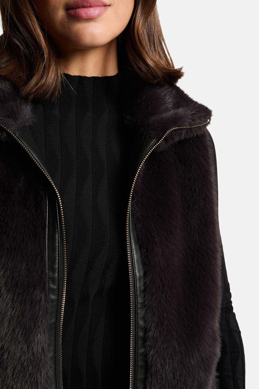 Bodywarmer noir - Morgan de Toi