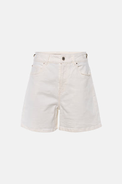 Short - white denim