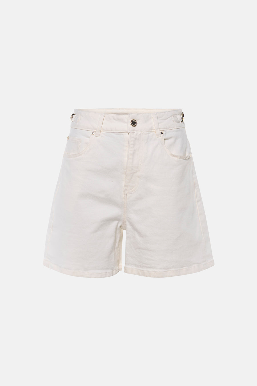Short - white denim