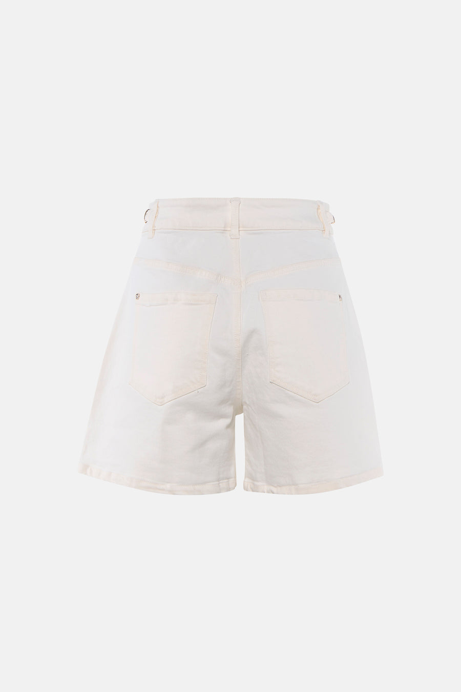 Short - white denim