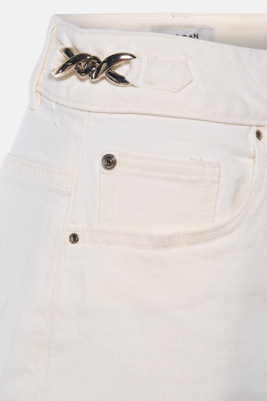 Short - white denim