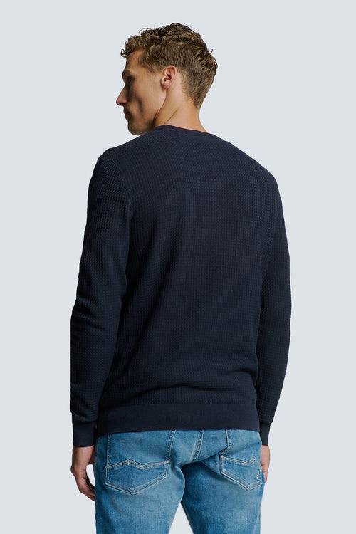 Trui met ronde hals Blauw - NO EXCESS