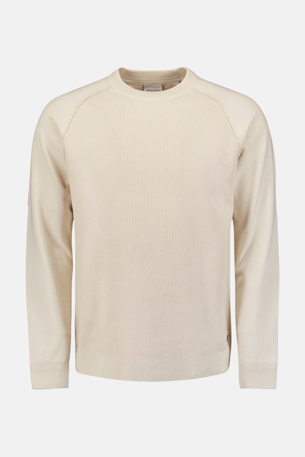 Pull col rond Écru - NO EXCESS
