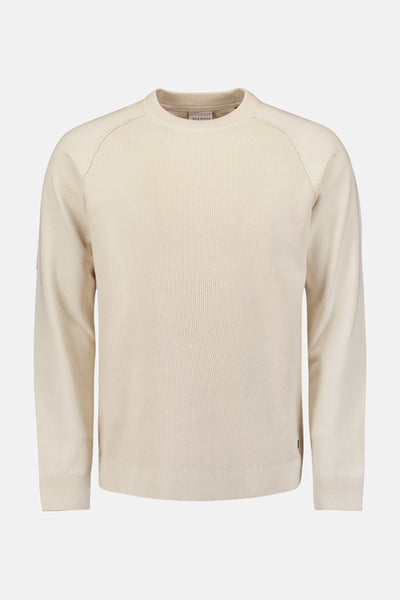 Pull col rond Écru - NO EXCESS
