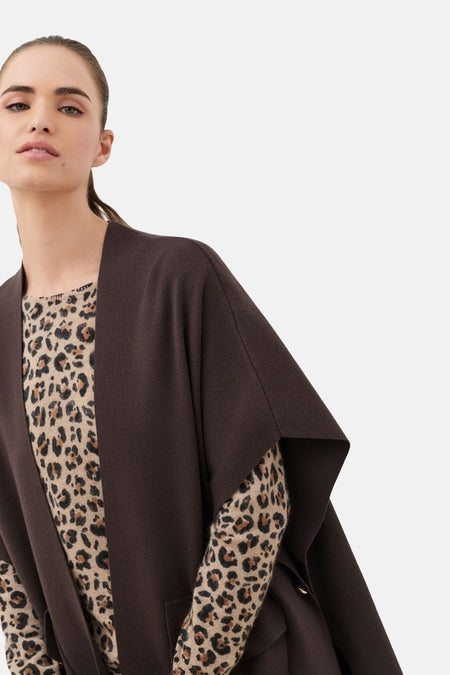 Gilet bruin - CAROLL
