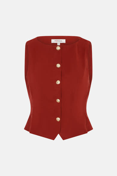Gilet orange - Morgan de Toi