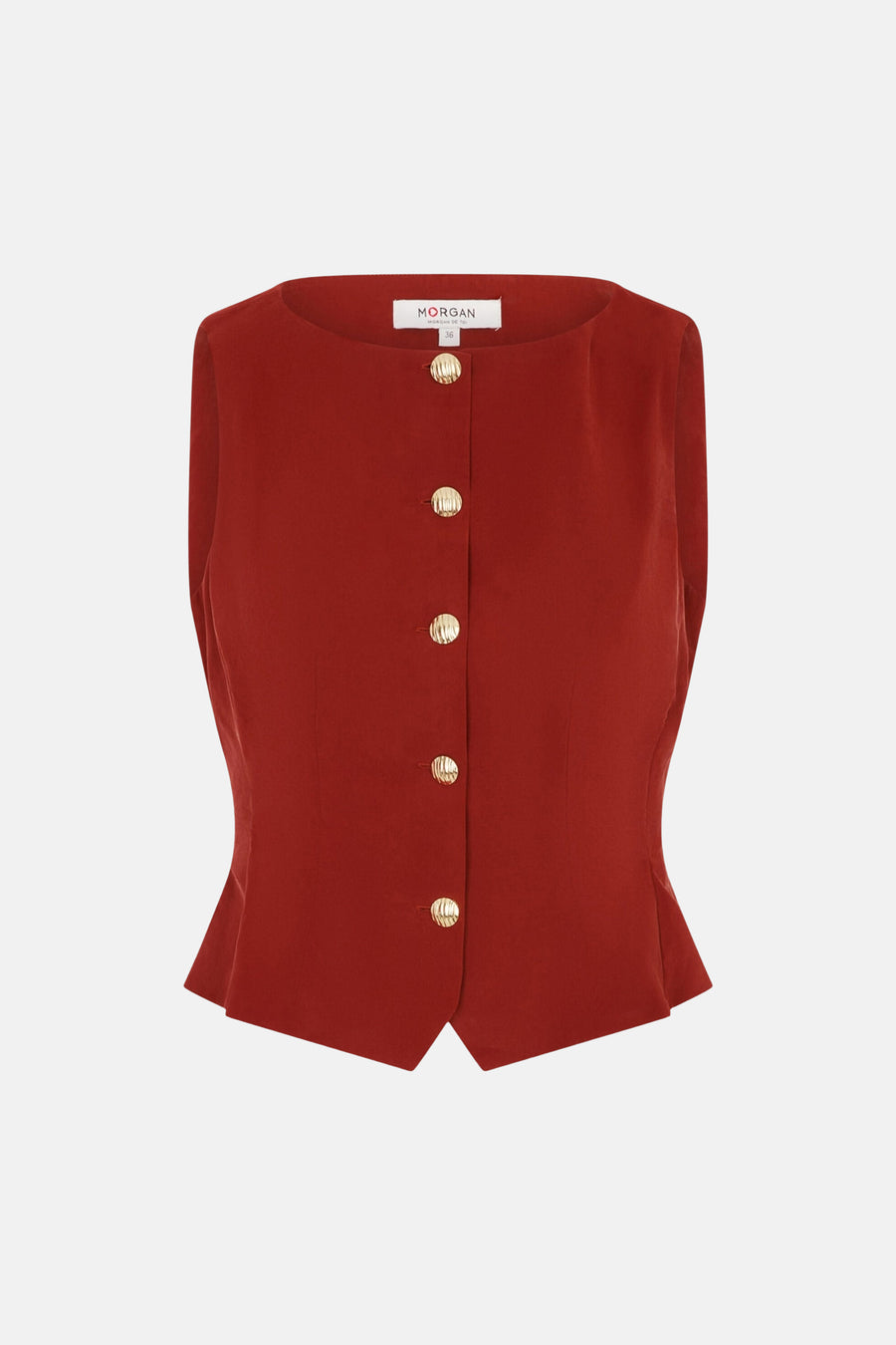 Gilet orange - Morgan de Toi