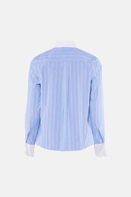 Chemise à manches longues - bleu